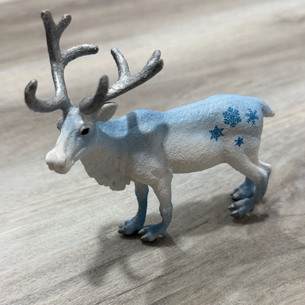 Schleich Frosty Christmas Reindeer 72220 Limited Edition Glitter Holiday Figure